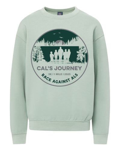 Cal's Journey - Youth Crewneck Sweatshirt (2 color options!)