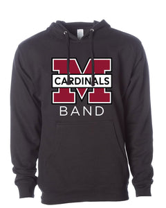 MHS Band - Unisex Midweight Hoodie (3 color options!)