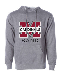 MHS Band - Unisex Midweight Hoodie (3 color options!)
