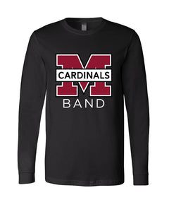 MHS Band - Bella + Canvas Long Sleeve Tee (3 color options!)