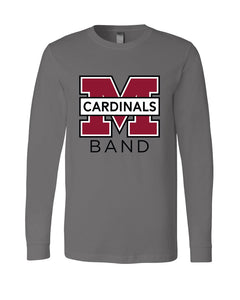 MHS Band - Bella + Canvas Long Sleeve Tee (3 color options!)