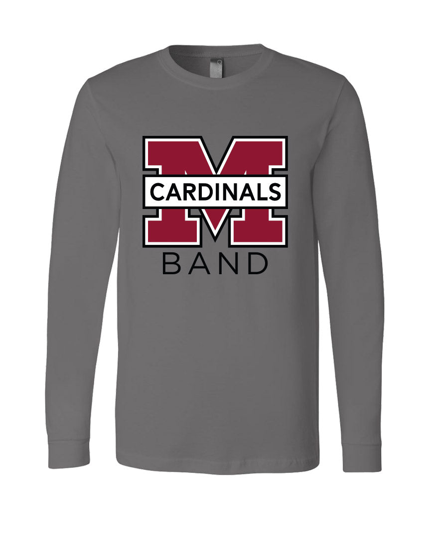MHS Band - Bella + Canvas Long Sleeve Tee (3 color options!)