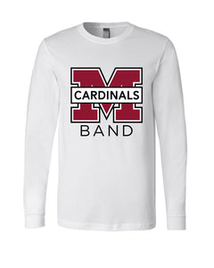MHS Band - Bella + Canvas Long Sleeve Tee (3 color options!)