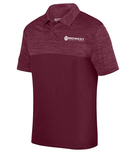 MFG - Augusta Shadow Heather Polo (3 color options!)
