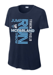 IMMS Track - Sport Tek Ladies Dri-Fit t-shirt (3 color options!)