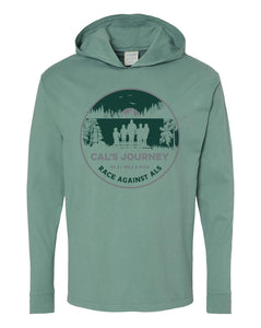 Cal's Journey - Unisex Hooded Long Sleeve T-shirt (2 color options!)