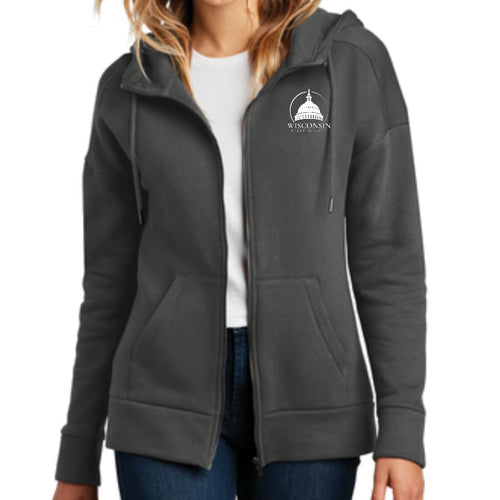 WI Senate - Women's Fleece Full Zip (2 color options)