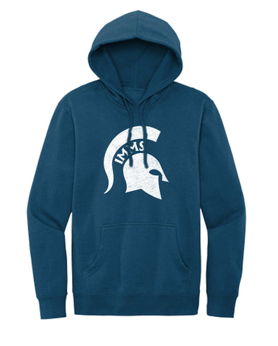 IMMS - District V.I.T. Fleece Unisex Hoodie - Spartan Head