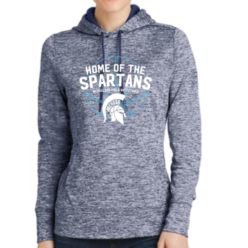 MGBB - Women's PosiCharge Fleece Hooded Pullover (two designs)