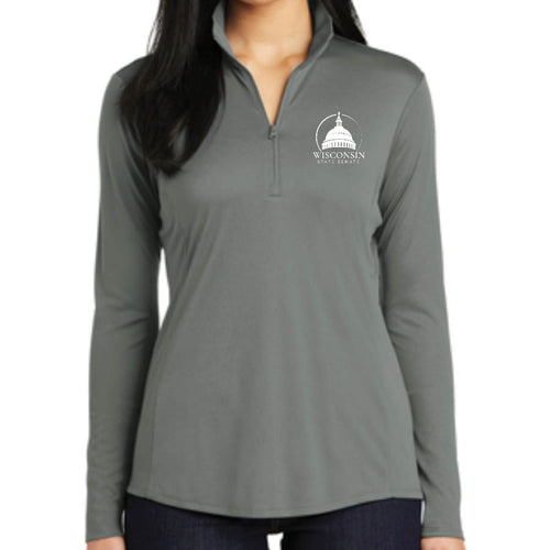 WI Senate - Ladies Performance 1/4 Zip Pullover (3 color options)