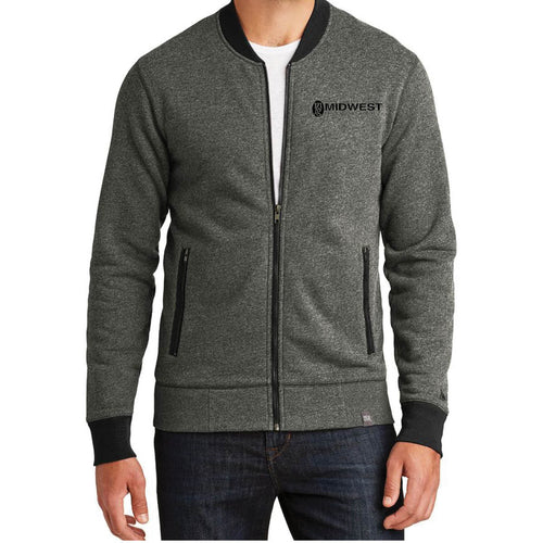 MFG - Men's New Era French Terry Baseball Full-Zip (Two colors)