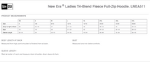 Ladies Tri-Blend Fleece Full-Zip Hoodie (MYHA) - 2 Color Options