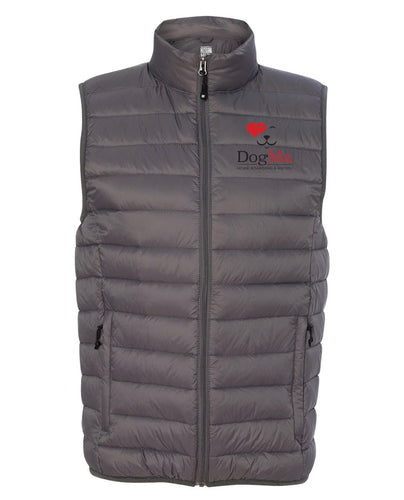 DogMa -- Unisex Packable Down Vest (embroidered logo)